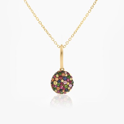 BABY MALAK ORIGINAL DROP BONBON SMALL ROUND NECKLACE